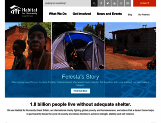 habitatforhumanity.org.uk screenshot