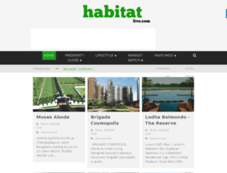 habitatlive.com screenshot