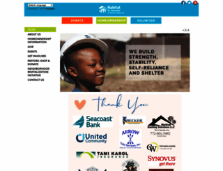 habitatmartin.org screenshot