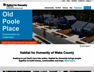 habitatwake.org screenshot