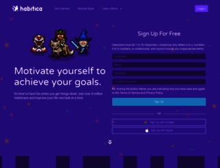 habitica.com screenshot