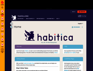 habitica.wikia.com screenshot