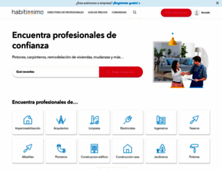 habitissimo.com.mx screenshot