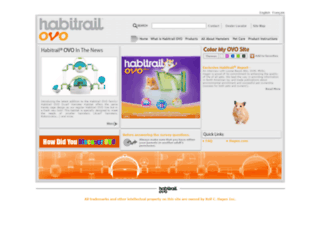 habitrail.com screenshot