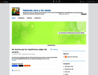 hablandoclaroysinmiedo.overblog.com screenshot