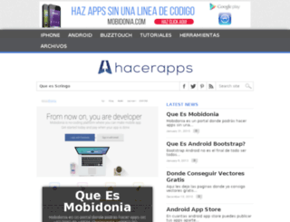 hacerapps.com screenshot