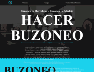 hacerbuzoneo.com screenshot