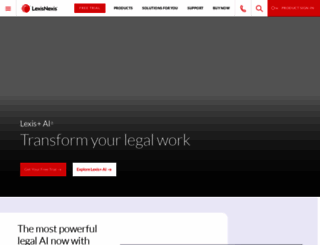 hacgi.lexisnexis.de screenshot