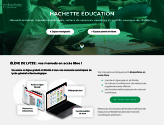 hachette-education.fr screenshot