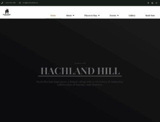 hachlandhill.com screenshot