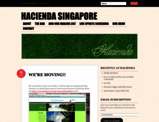 haciendaconcepts.wordpress.com screenshot