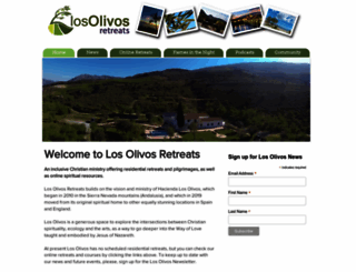 haciendalosolivos.org screenshot