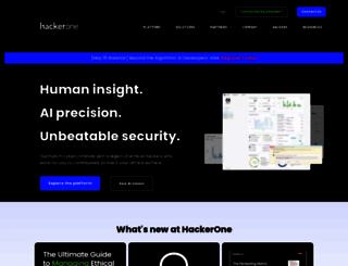 hackerone.com screenshot