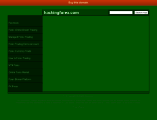 hackingforex.com screenshot