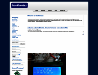 hacktronics.com screenshot