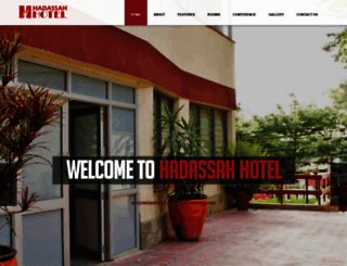 hadassahhotel.com screenshot