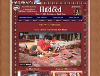 hadeedcarpet.com screenshot