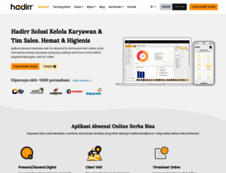 hadirr.com screenshot