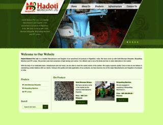 hadotibiotech.com screenshot
