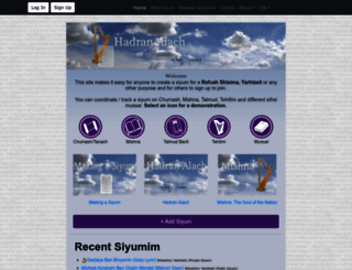 hadranalach.com screenshot