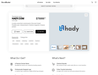 hady.com screenshot