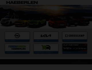 haeberlen-automobile.de screenshot