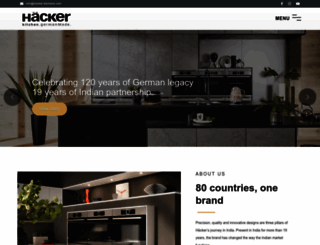 haecker-india.com screenshot