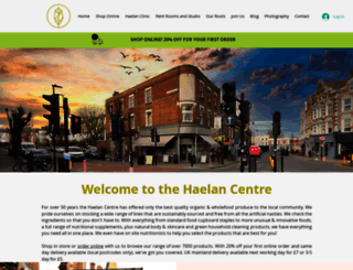haelan.co.uk screenshot