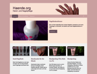 haende.org screenshot