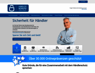 haendlerschutz.com screenshot