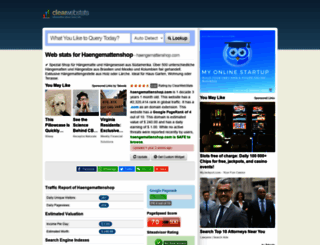 haengemattenshop.com.clearwebstats.com screenshot