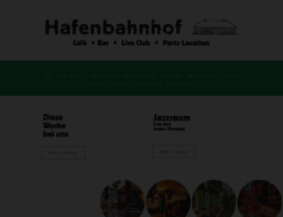 hafenbahnhof.com screenshot