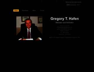 hafenlaw.com screenshot