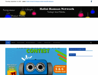 hafizihamsan.com screenshot