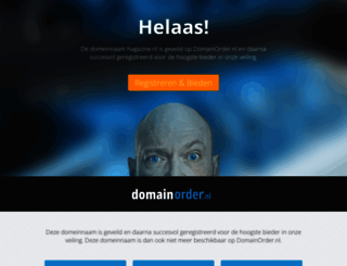 hagazine.nl screenshot