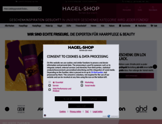 hagel-shop.de screenshot