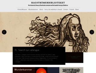 hagstromerlibrary.ki.se screenshot