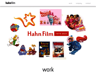 hahnfilm.com screenshot