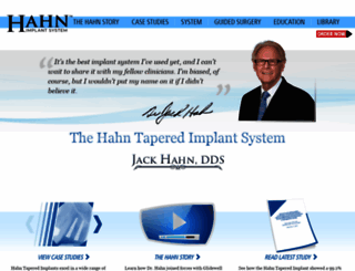 hahnimplant.com screenshot
