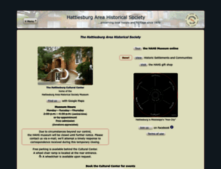 hahsmuseum.org screenshot