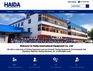 haidaequipment.com screenshot