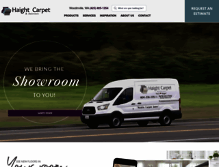 haightcarpet.com screenshot