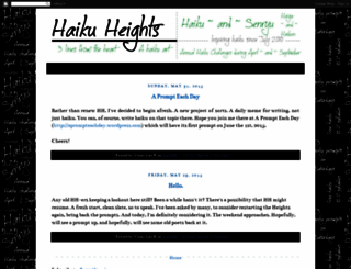 haiku-heights.blogspot.com screenshot