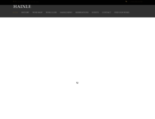 hainle.com screenshot