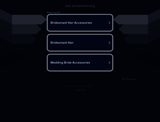 hair-accessories.org screenshot