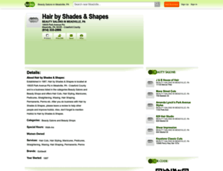 hair-by-shades-shapes.hub.biz screenshot