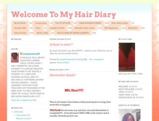 hair-diariessimplytammy88.blogspot.com screenshot