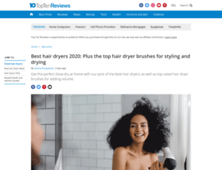 hair-dryers-review.toptenreviews.com screenshot