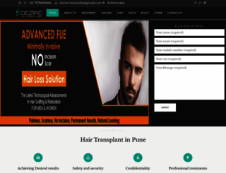 hair-transplant-pune.com screenshot