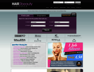 hair2beautyjobsource.com screenshot